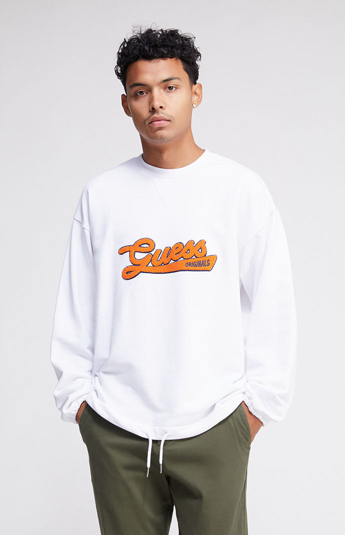 GUESS Originals Collegiate Crew Neck 