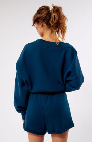 Beverly Hills Tennis Club Rolled Sweat Shorts image number 4