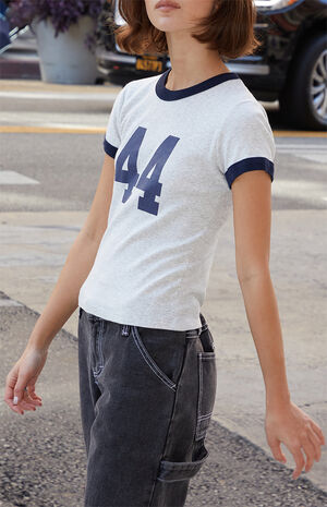 Hailie 44 Ringer T-Shirt Hailie 44 Ringer T-Shirt image number 2