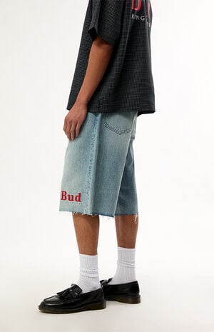 by Pacsun Bud King Of Beers Baggy Jorts image number 2