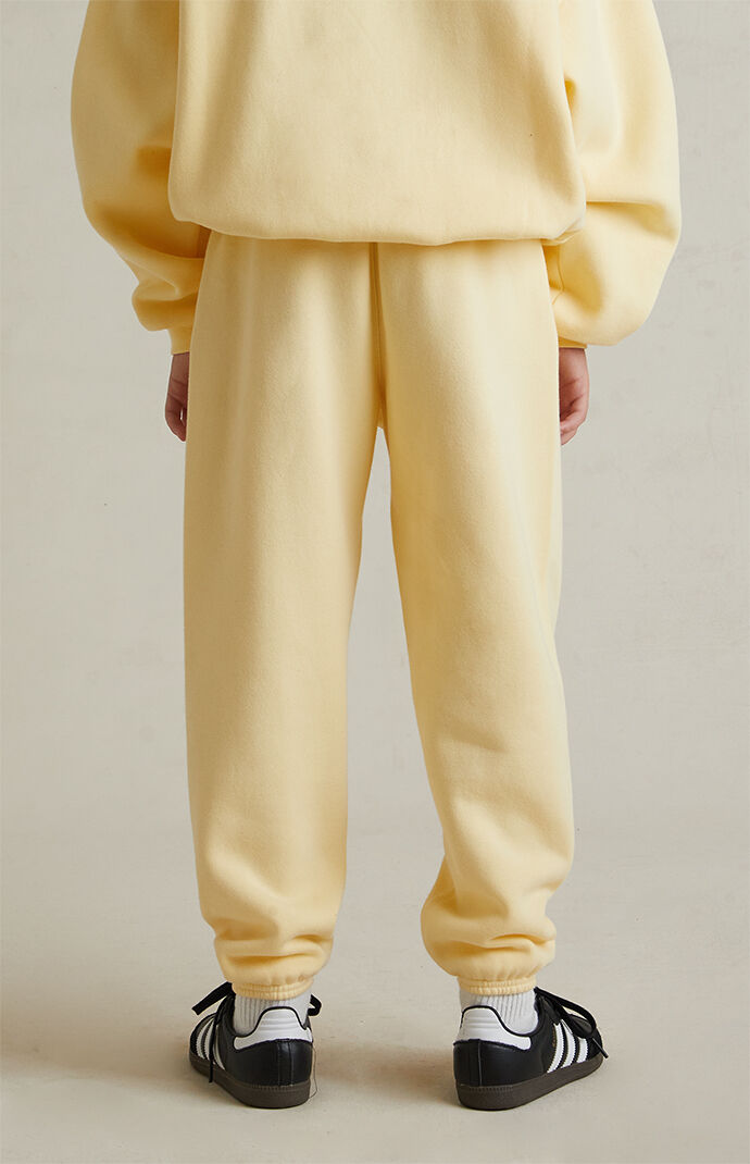 Fear of God ESSENTIALS Kids Garden Yellow Classic Fleece Sweatpants