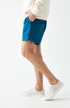 Blue Primary Nylon Volley Shorts Blue Primary Nylon Volley Shorts image number null