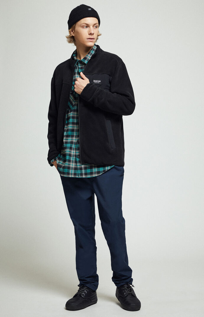 Black Hearth Polar Fleece Zip-Up