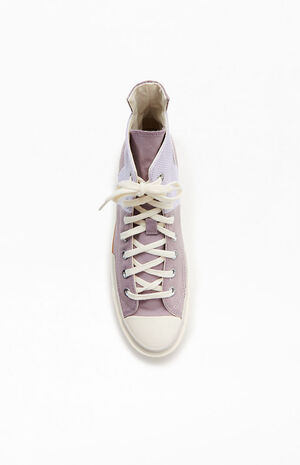 Purple Chuck 70 Plus High Top Sneakers image number 5