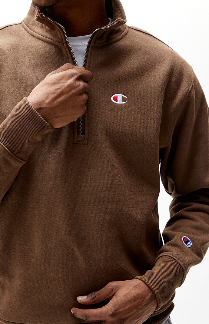 Champion mock cheap neck sweatshirt mens