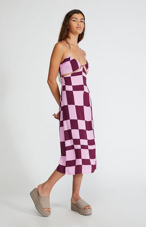 No Judgement Midi Dress image number 3
