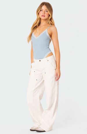 Aurora Lace Trim Bodysuit image number 3