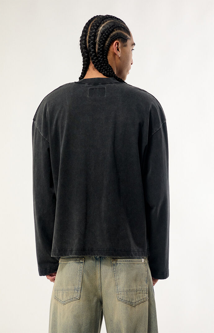 Pacsun Blissful Heavyweight Cropped Long Sleeve T-Shirt | Pacsun