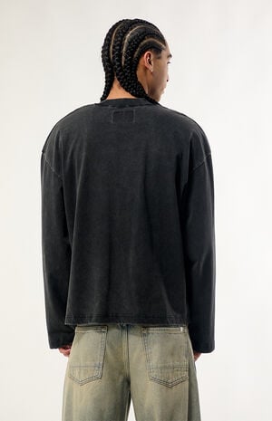 Blissful Heavyweight Cropped Long Sleeve T-Shirt image number 4