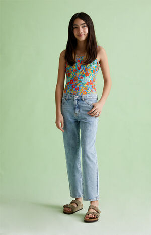 Light Indigo '90s Straight Leg Jeans image number 1
