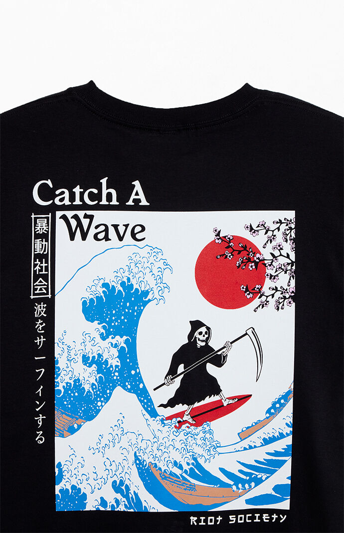 Riot Society Catch A Wave T-Shirt | Pacsun