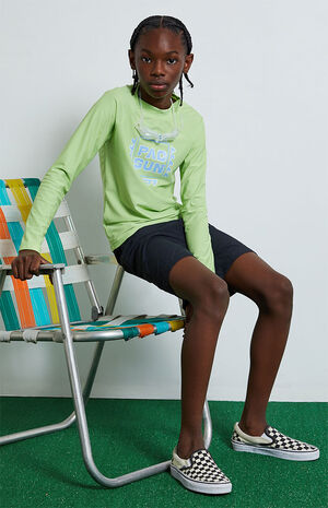 Pacific Sunwear Elastic Waist Boardshorts image number 1