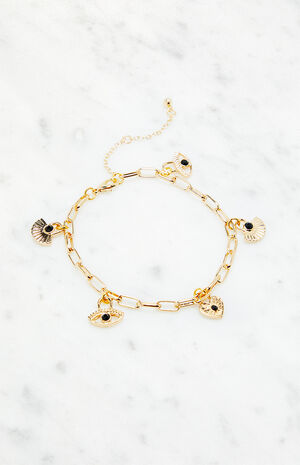 Heart Charm Bracelet image number 2