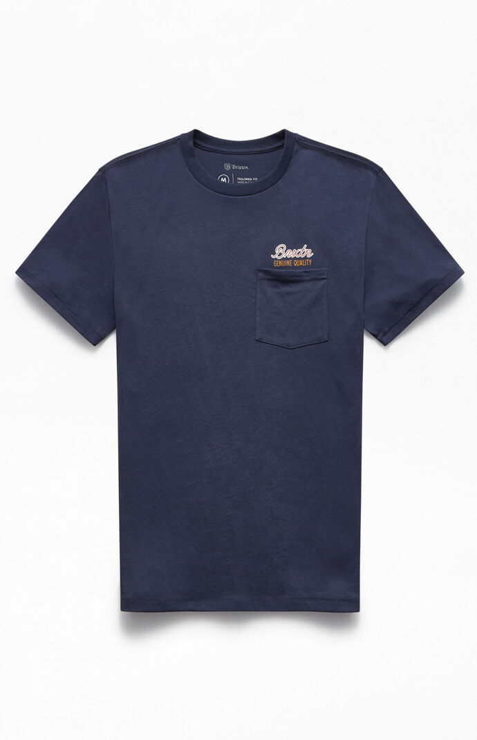 Navy Sprint Pocket T-Shirt