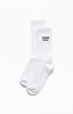 By PacSun Health & Wellness Crew Socks image number 3