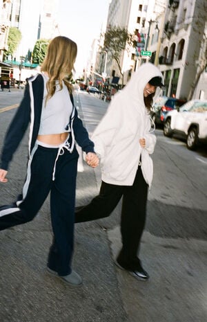 Light Gray Christy Full Zip Hoodie image number 4