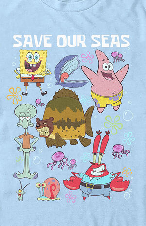SpongeBob SquarePants Save Our Seas T-Shirt image number 2