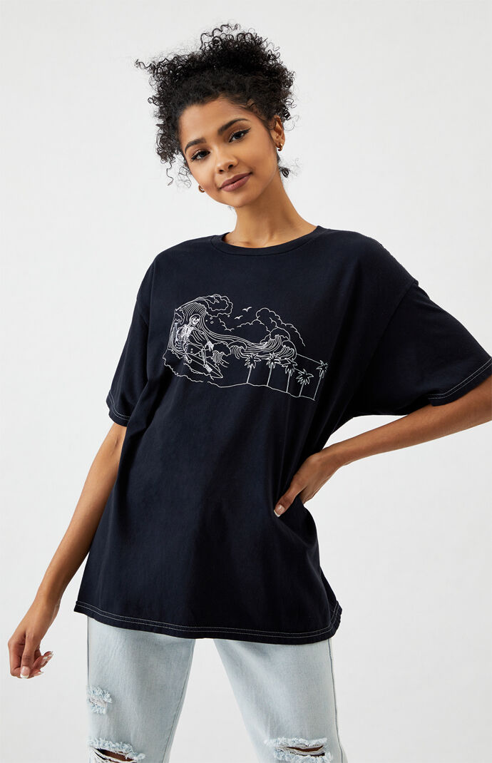 Surfing Skeleton T-Shirt