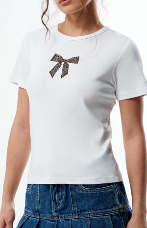 Bandana Bow Skimmer T-Shirt image number 2