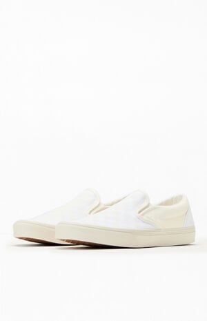 Checkerboard Blanc De Blanc Classic Slip-On Shoes image number 2