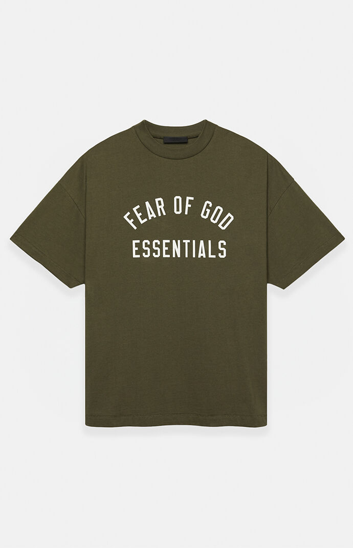 Fear of God ESSENTIALS Military Crew Neck T-Shirt | Pacsun