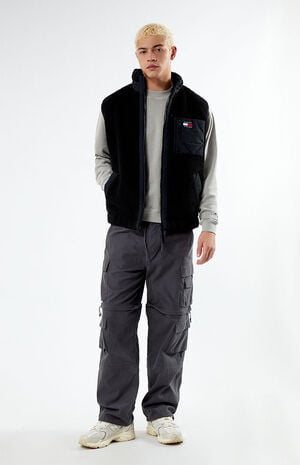 Mix Media Sherpa Vest image number 4