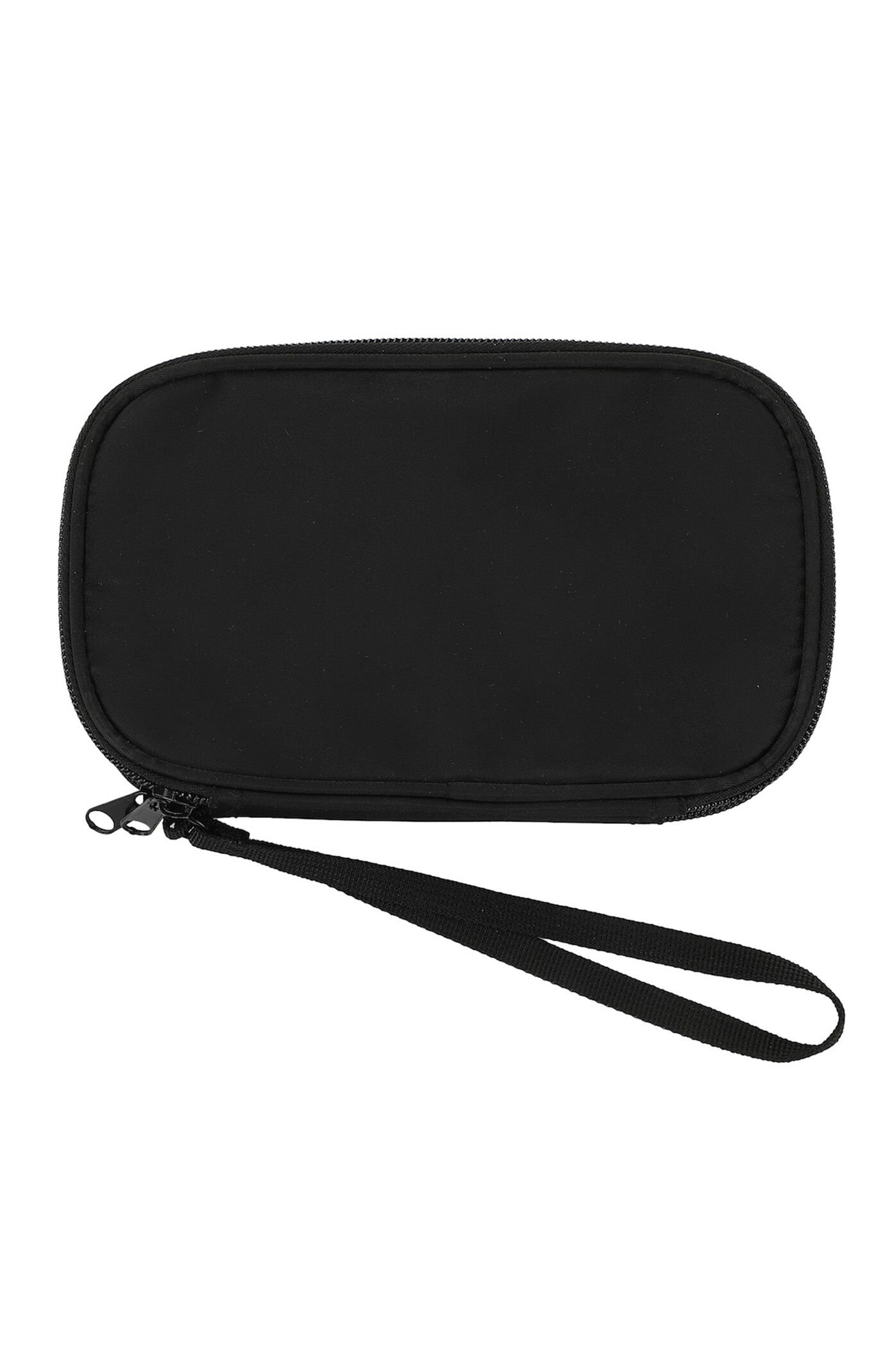 Black Zip-Around Tech Organizer