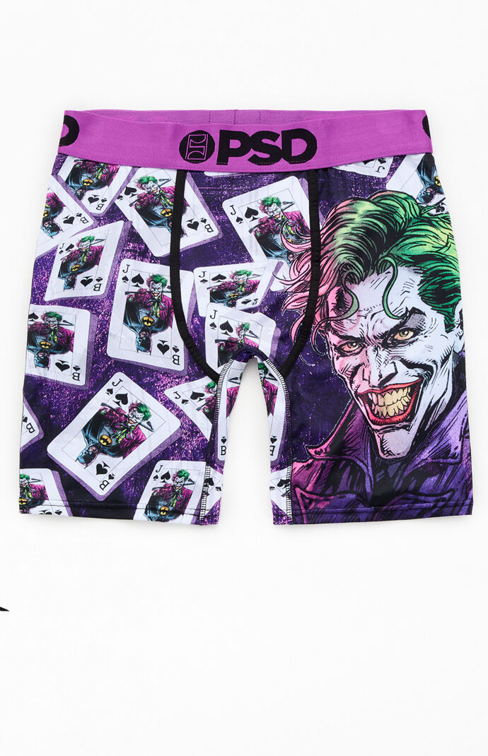 PSD Underwear DC Joker's Wild Boxer Briefs | PacSun