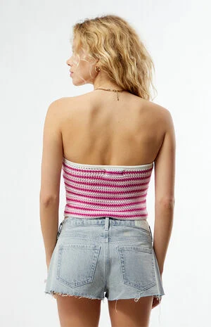 Greta Crochet Tube Top image number 5