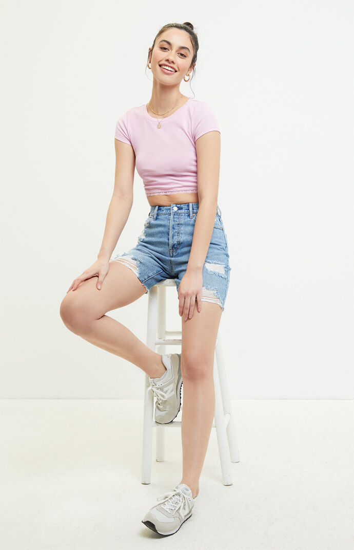 Rushed Lace T-Shirt