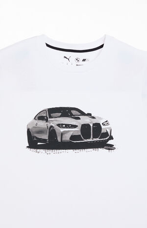 BMW MM4 CSL White T-Shirt image number 2