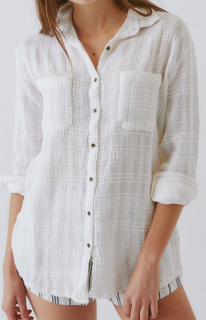 Easy Movin' Long Sleeve Button Up Shirt