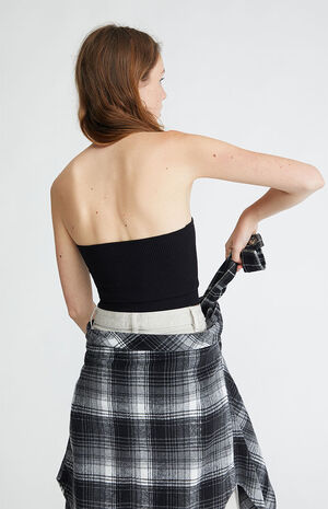 Basic Sweater Tube Top image number 4