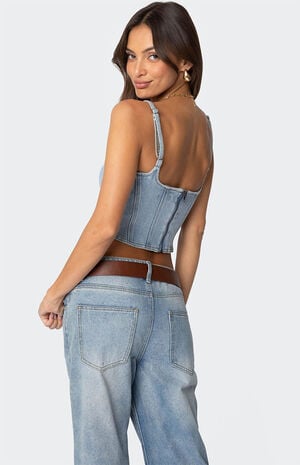 Tennessee Denim Corset image number 5