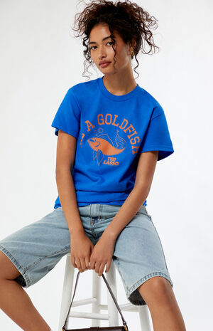 Ted Lasso Be A Goldfish T-Shirt image number 1