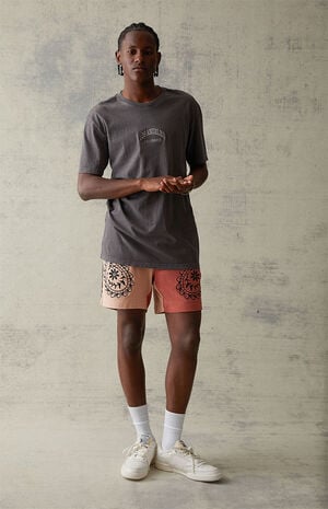 Terry Colorblock Shorts image number 2