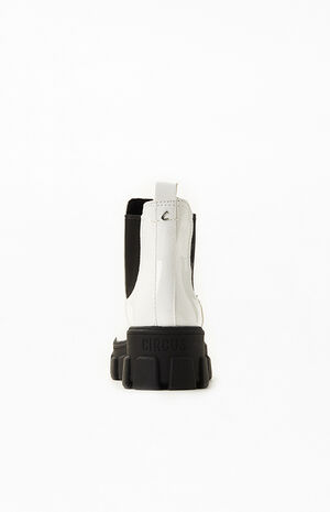 Women's White Darielle Boots image number 4