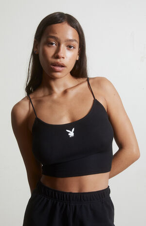 PacSun Playboy Women's Classic Cami Top PacSun Playboy Women's Classic Cami Top