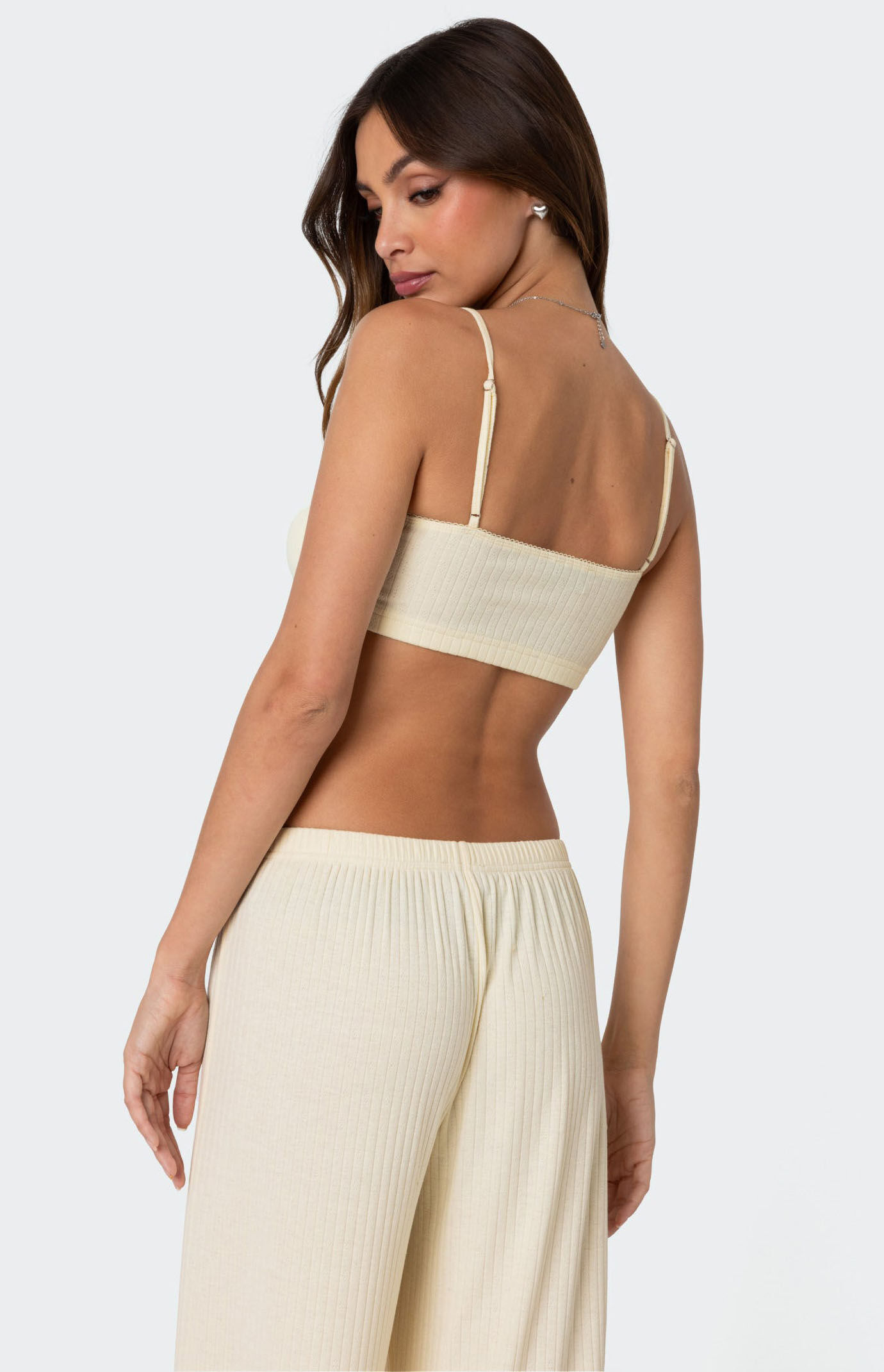 Edikted Lilou Pointelle Bralette