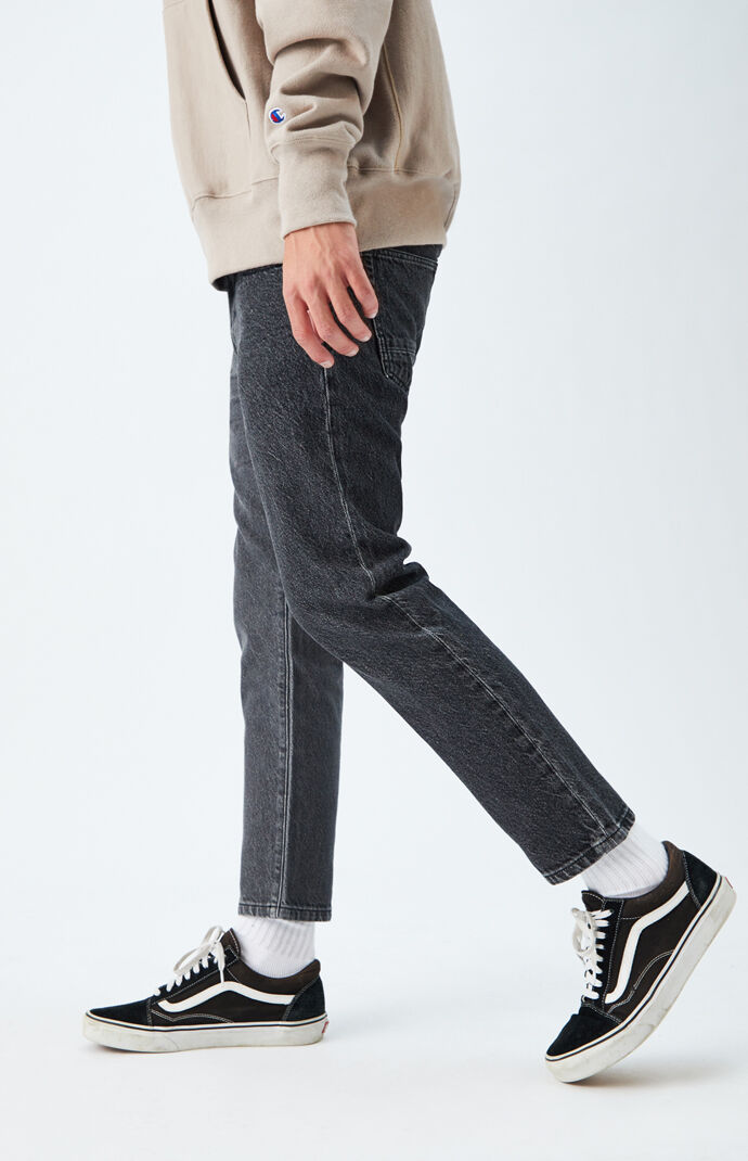 Dark Gray Vintage Skinny Jeans