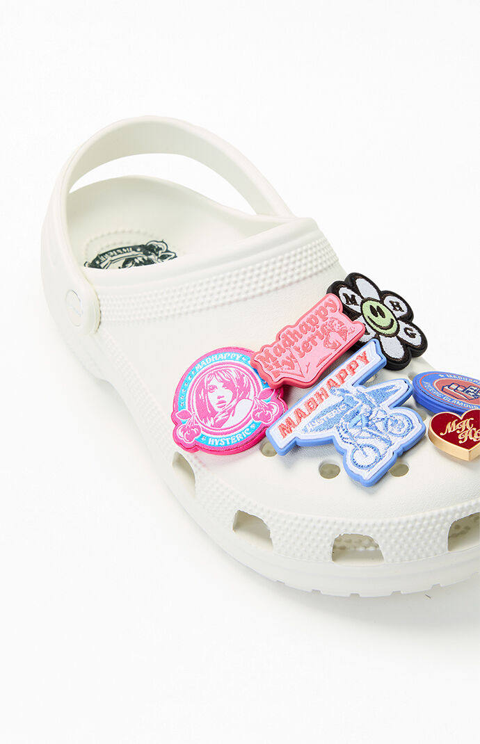 24cm ヒステリックグラマー madhappy crocs ホワイト Crocs Classic Clog Madhappy Hysteric Glamour White Men's