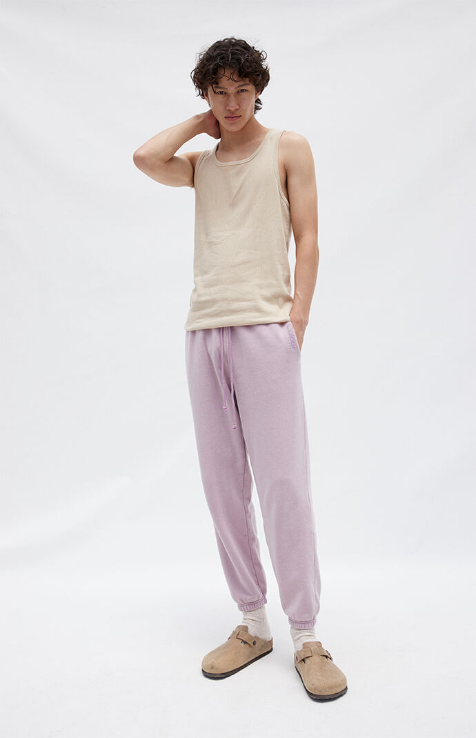 Light purple joggers store