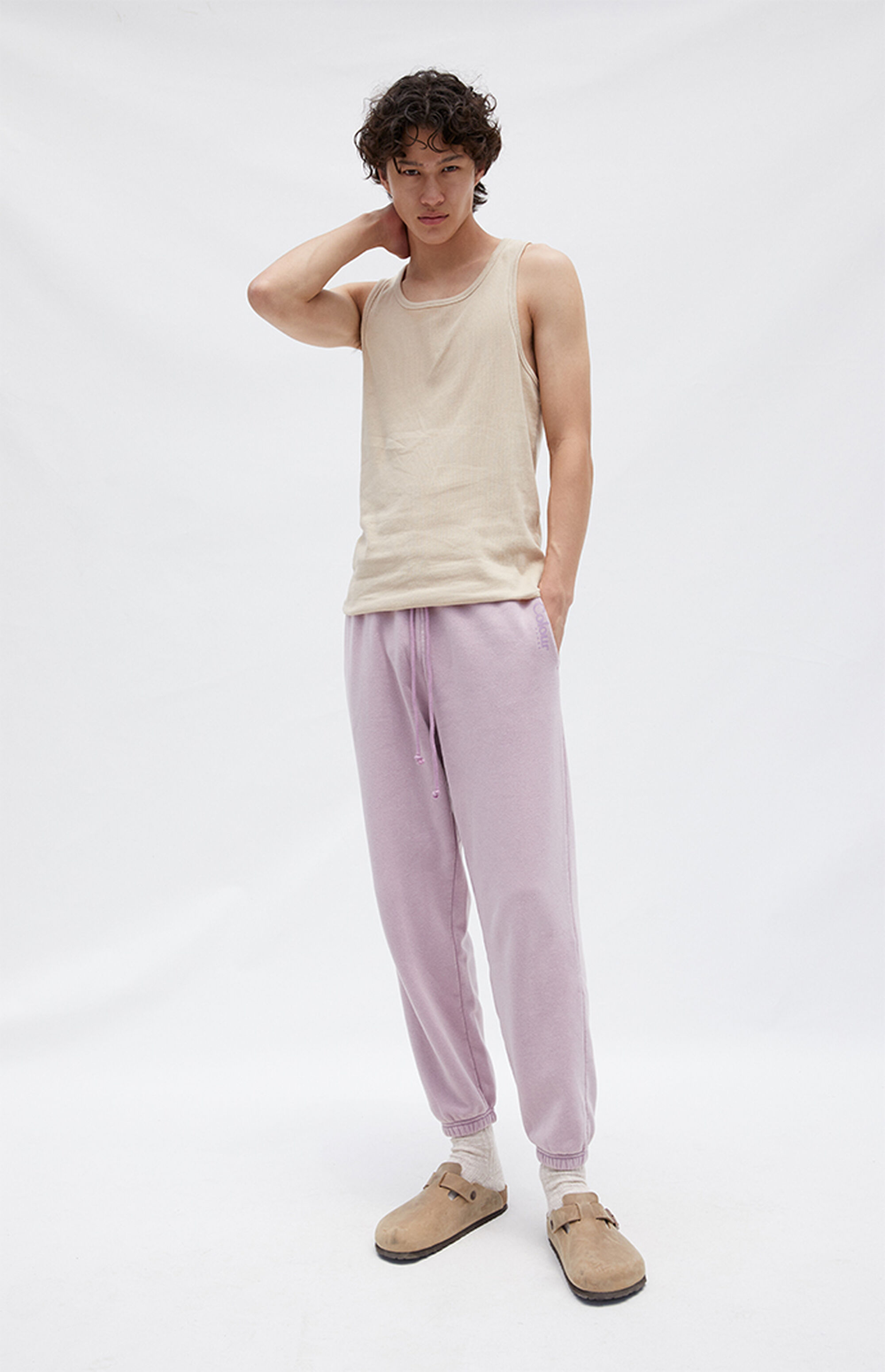 kappa purple sweatpants