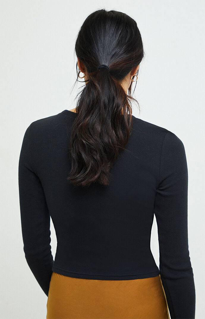 Ivette Wire Long Sleeve Top