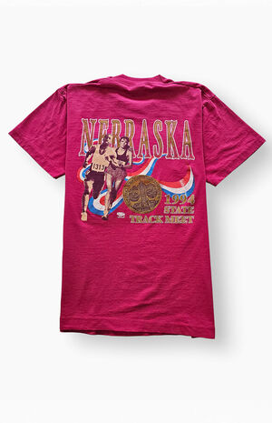 Upcycled Nebraska State Track Meet T-Shirt image number 1