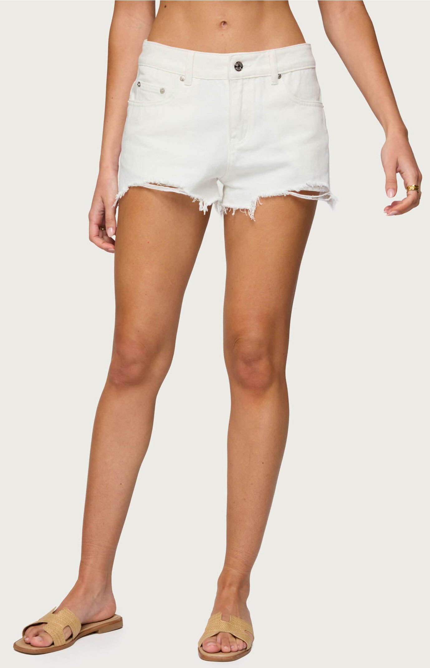 パンツ S garter denim shorts Theredthread パンツ S garter denim shorts Theredthread THEREDTHREAD / ザ
