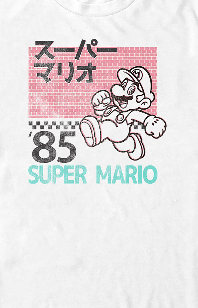 Super Mario Bros 85 Kanji T-Shirt