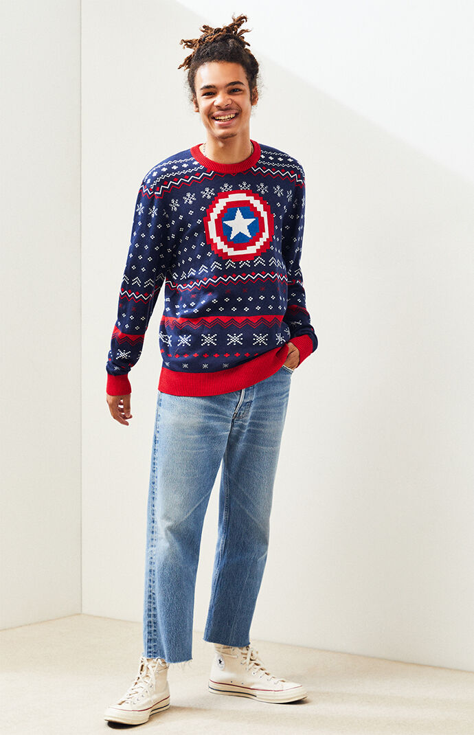 Captain America Holiday Sweater