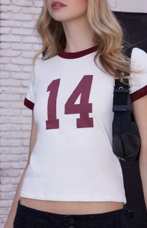 Hailie 14 Ringer T-Shirt image number 2
