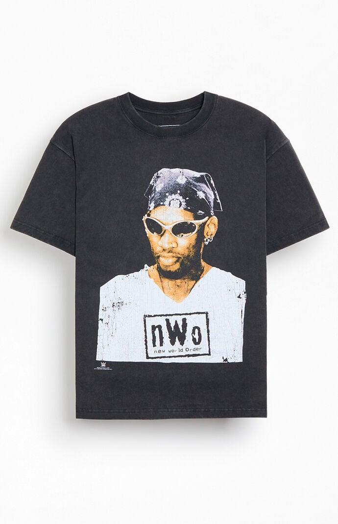 トップス nwo Dennis Rodman ICON T-Shirt wwe RODMAN BRAND x nWo Icon T-Shirt | Pacsun